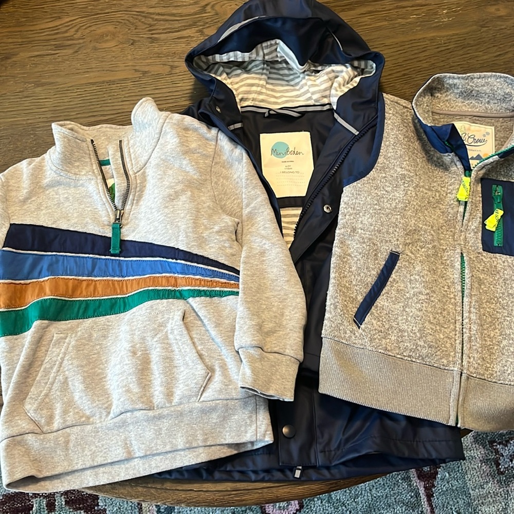 Bundle of Boy’s Outerwear - Size 4-5
Boden & JCrew